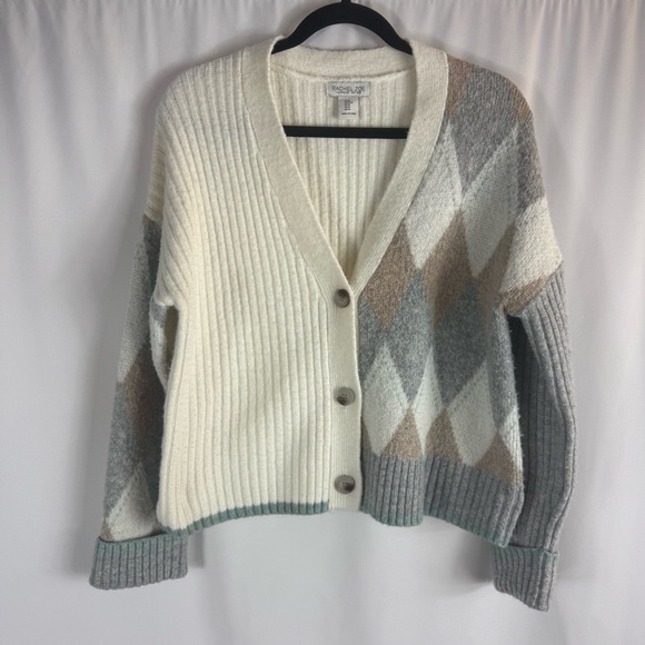 Rachel Zoe cardigan sweater grama- core size: M oversized fit - Picture 1 of 12